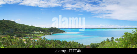 View of Bora Bora, Society Islands, French Polynesia Stock Photo - Alamy