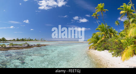 Beach at Tetamanu, Fakarava, Tuamotu Islands, French Polynesia