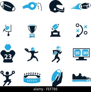 American football icons Stock Vector Image & Art - Alamy