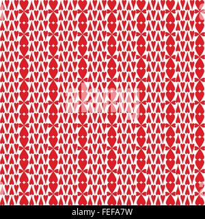 Background of seamless hearts pattern Stock Vector
