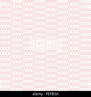 Background of pink seamless dots pattern Stock Vector