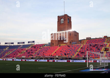 Bologna, Italy. 06th Feb, 2016. A general view of Dall'Ara Stadium during the Italian Serie A football match between Bologna FC v ACF Fiorentina . Credit:  Andrea Spinelli/Pacific Press/Alamy Live News Stock Photo