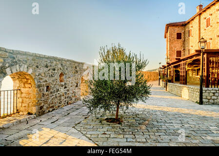 Ulcinj Old town , Montenegro Stock Photo