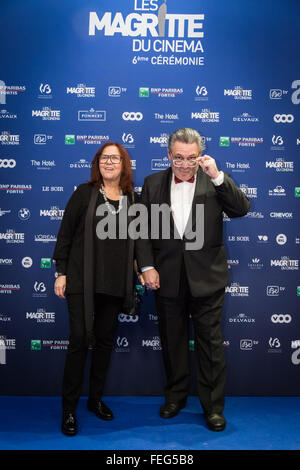 Brussels, Belgium. 06th Feb, 2016. Philippe Reynaert, at the Magritte who awards the best of the Belgian French Speaking Industry. © Aurore Belot/Pacific Press/Alamy Live News Stock Photo