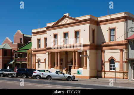 The Masonic Centre was built in 1890 by E.C. Manfred, a prominent Goulburn architect. Goulburn New South Wales Australia Stock Photo