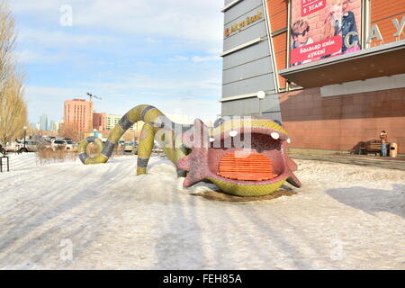 Astana, capital of Kazakhstan, Central Asia - architecture Stock Photo