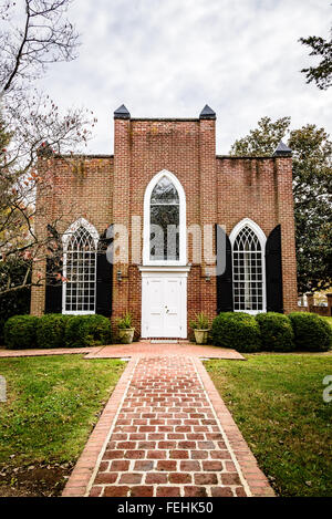 Emmanuel Episcopal Church, 105 East Washington Street, Middleburg, Virginia Stock Photo