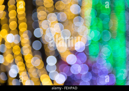defocused of decoration light Stock Photo