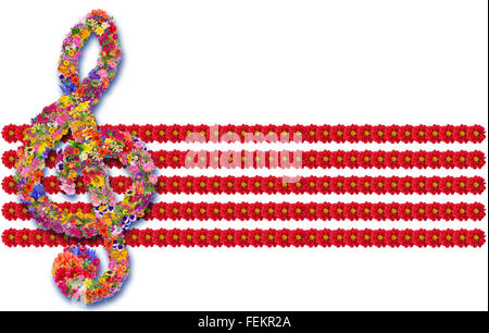 Pink Clef Note Pink Clef Note Musical Symbol Music Notation Pattern Texture Stock ...
