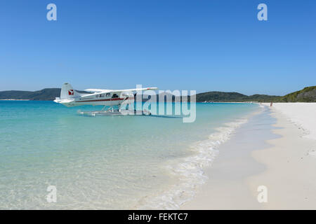 Whitehaven Beach, Whitsunday Islands, Queensland, Australia Stock Photo