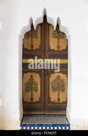 North Africa, Morocco, Marrakech, Medina, Marrakesh, Bahia Palace Stock Photo