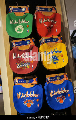 The flagship NBA store on fifth Avenue carries a full range of WNBA ...