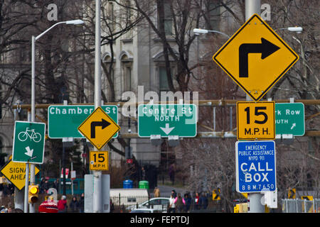 Traffic Signs Stock Photo