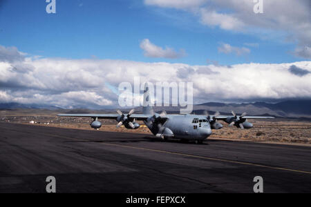 Lockheed KC-130T  Hercules 162311 VMR-234 Reno-Stead 7Apr80 Peter B Stock Photo