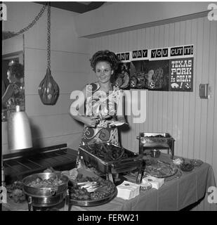 Pork Proclamation and Luncheon, 1970 Stock Photo