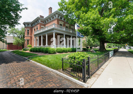 Benjamin Harrison Home, Old Northside Historic District Indianapolis, Indiana, USA Stock Photo