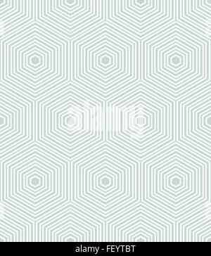 Seamless Abstract Vector Pattern With Hexagons Stock Vector