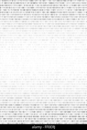Binary Code Background Stock Vector