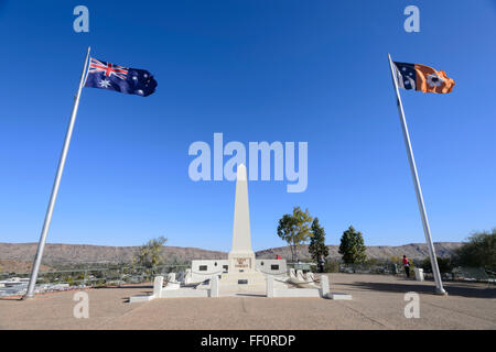 Anzac War Memorial, Alice Springs, Northern Territory, Australia Stock Photo