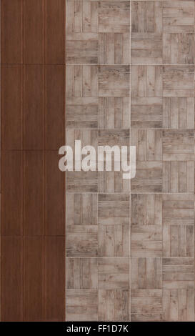 Ceramic tiles in two colors orange and white Stock Photo - Alamy