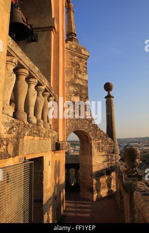 Detail of architecture of bell tower at the Great Mosque, Cordoba, Spain Stock Photo