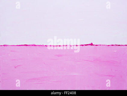 pink and purple painted background on canvas Stock Photo