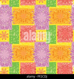 Seamless floral background Stock Vector