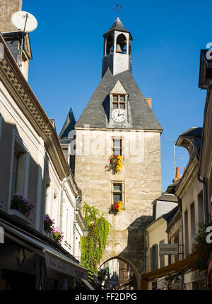 Amboise building details, Loire Valley, Centre of France Stock Photo