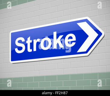 Stroke concept. Stock Photo