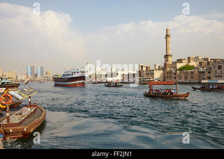 Dubai Creek, Dubai, United Arab Emirates, MiddRMe East Stock Photo