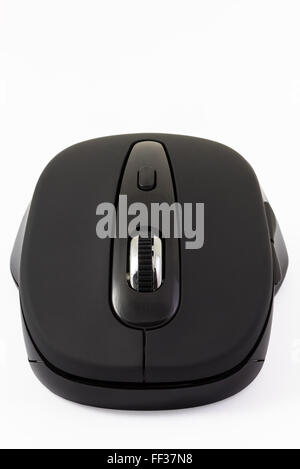 Wireless mouse isolated on white background and clipping path Stock Photo