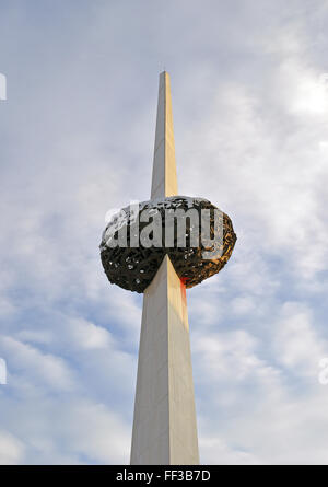 The Memorial of Rebirth in Revolution Square in Bucharest, the capital ...