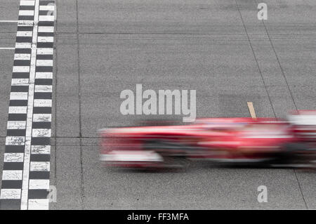 Ferrari Formule 1 test days , Montmelo, Barcelona , Spain Stock Photo