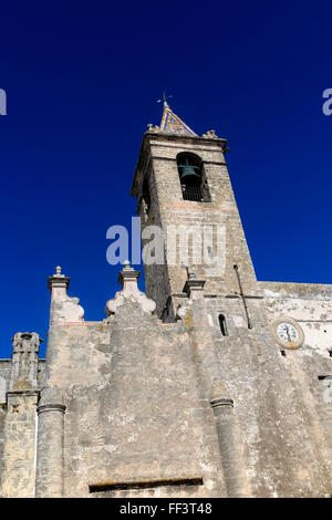 Church of Divino Salvador, Vejer de la Frontera, Cadiz Province, Spain Stock Photo