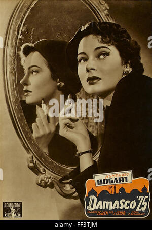 Sirocco - Italian Movie Poster Stock Photo