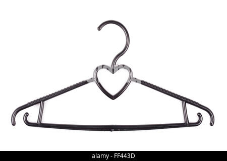 clothes hanger isolated on white background Stock Photo