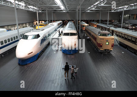 SCMaglev and Railway Park, a railway museum owned by Central Japan Railway Company in Nagoya Stock Photo