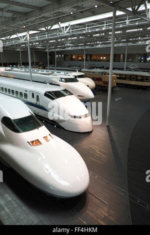 SCMaglev and Railway Park, a railway museum owned by Central Japan Railway Company in Nagoya Stock Photo