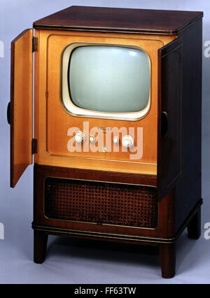 1950's television broadcast studio hi-res stock photography