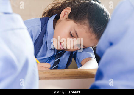 Asia Asian Asians One people One person One Person Only Lifestyles Portraits Preparing Satisfying Students Tableware Stock Photo