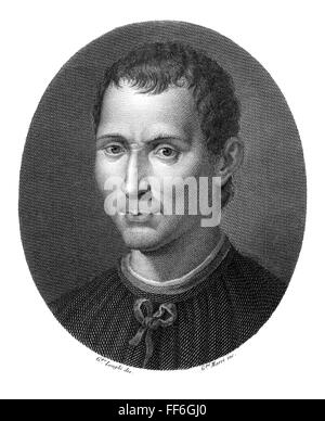 NICCOLO MACHIAVELLI /n(1469-1527). Italian Statesman And Political ...