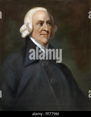 ADAM SMITH (1723-1790). /nScottish economist. After a painting by Charles Smith. Stock Photo