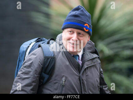 Boris Johnson,Mayor of London and MP for Uxbridge and South Ruislip,at Number 10 Downing Street for a Cabinet meeting Stock Photo