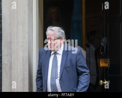 Patrick McLoughlin,secretary of state for Transport at Downing street for a cabinet meeting Stock Photo