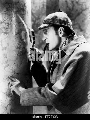 BASIL RATHBONE English film actor 1892 to 1967 most famous for his ...