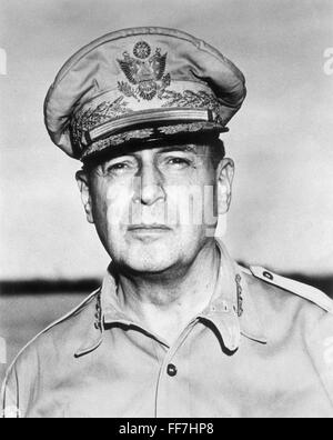 DOUGLAS MacARTHUR /n(1880-1964). American army officer. Photographed ...