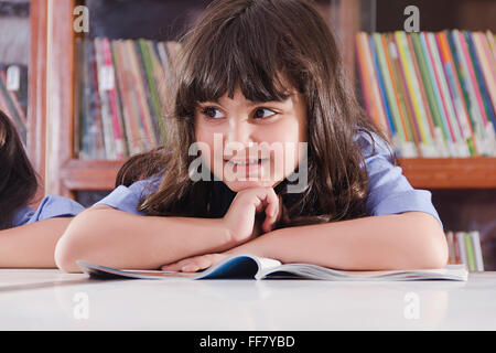 Asia Asian Asians Chin on Hand Chin on Hands Classroom Scene Classroom Scenes Creative Idea Examinations Female Females Hand on Stock Photo