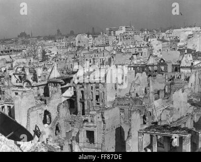 WORLD WAR II: BERLIN, 1945. /nBerlin in ruins, 1945.