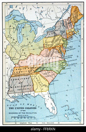 Map of America, 1791 Stock Photo - Alamy