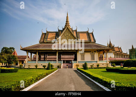 Royal Palace in Phnom Penh, Cambodia Stock Photo